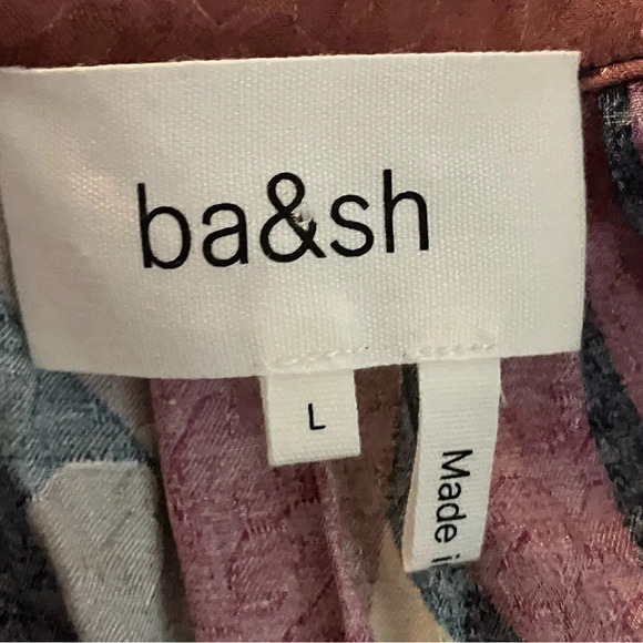 Evereve BA&SH‎ wim top in night blue Large - Picture 7 of 8